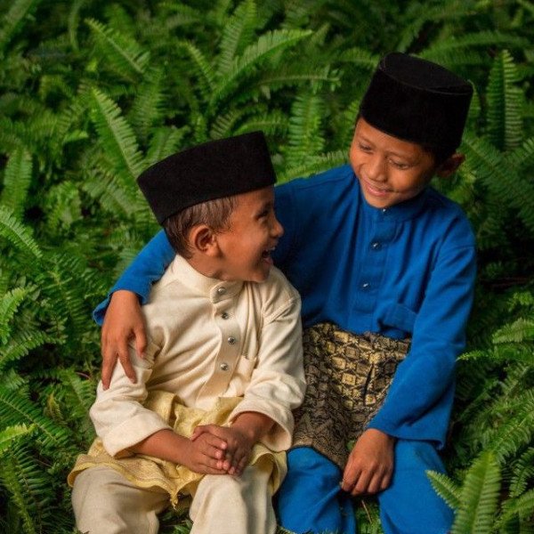 Baju Melayu Lacoste For Kids - Green