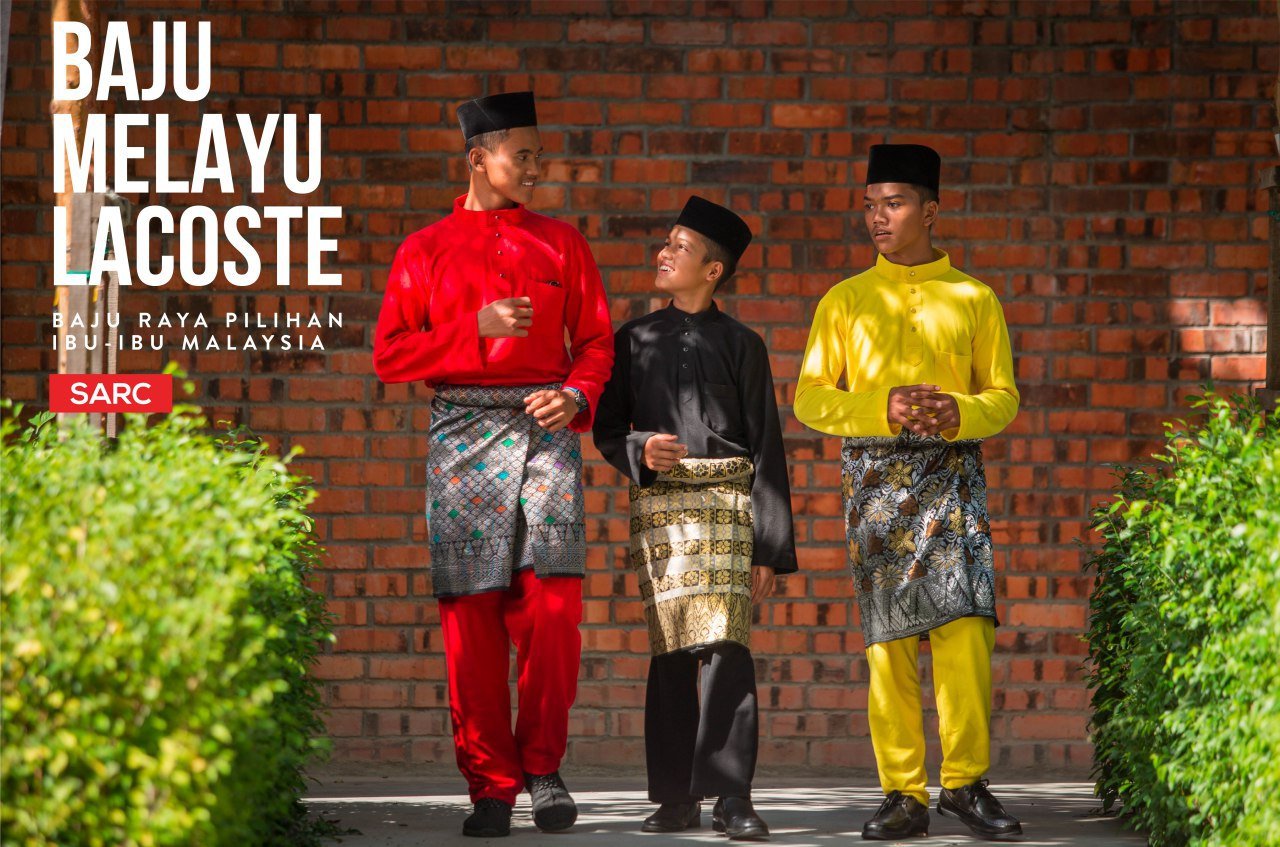 baju melayu lacoste